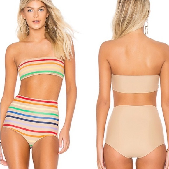 TM RIO DE JANEIRO Milagres Rainbow Striped Bikini - Picture 4 of 5